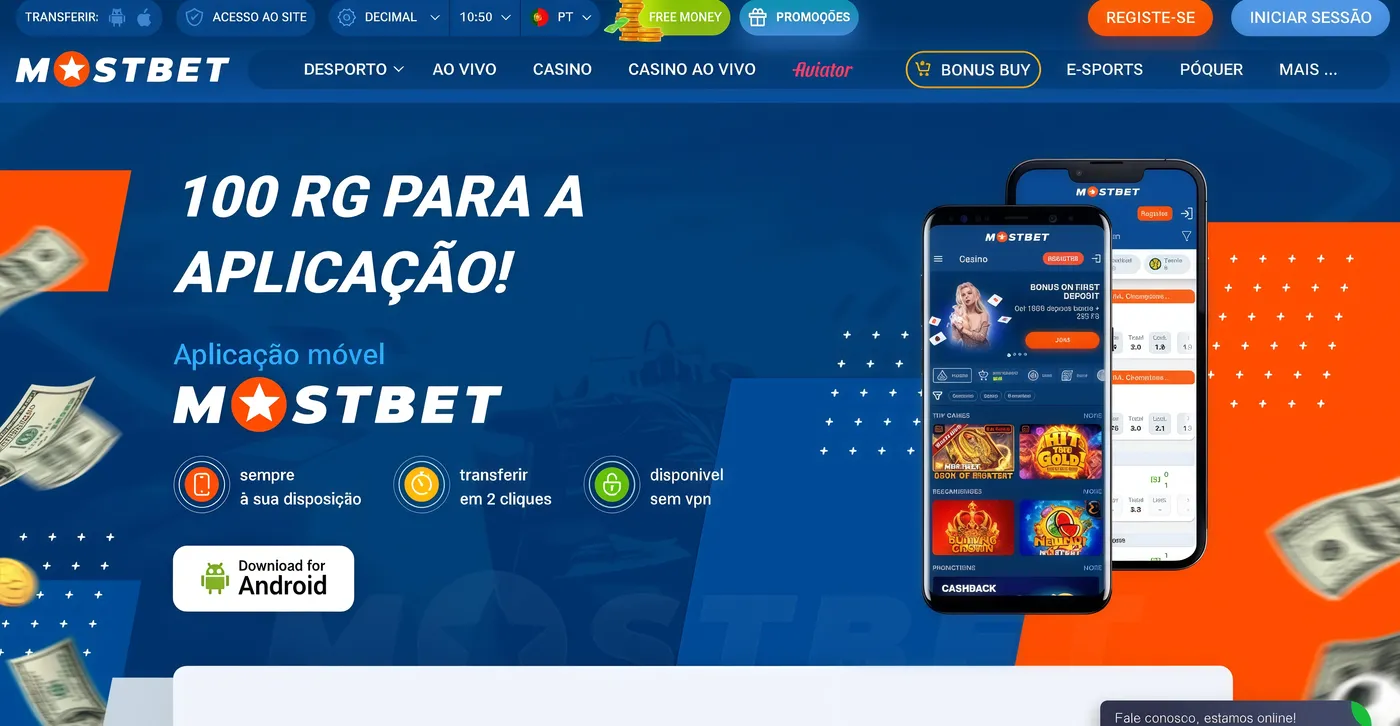 Mostbet online no telemóvel