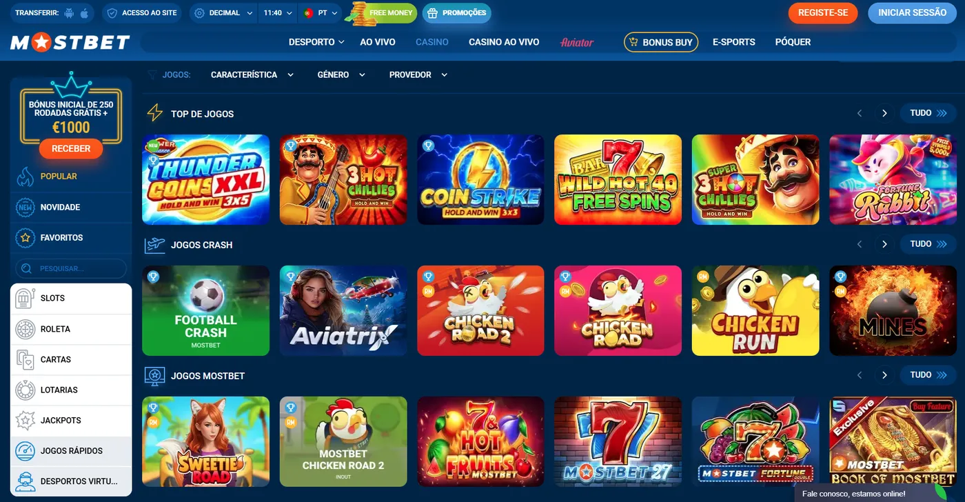 Como fazer o download do Mostbet app no site oficial